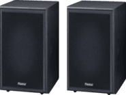 Monitor Supreme 202 Regallautsprecher, 2-Wege Bassreflex (Paar), schwarz