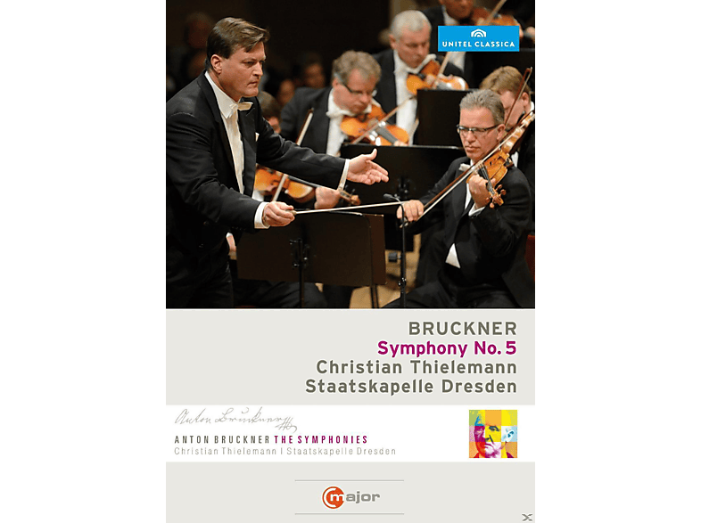 Staatskapelle Dresden, Thielemann Christian - Bruckner: Symphony No. 5 (Semperoper Dresden, 2013)  - (DVD)