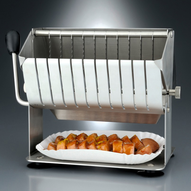 GASTROBACK 41397 Currywurstschneider Edelstahl
