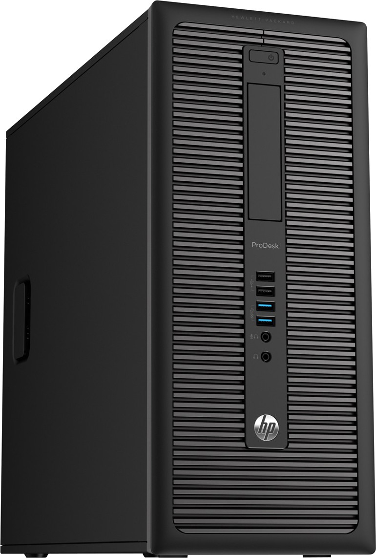 HP Desktop PC ProDesk 600 G1 TWR Desktop-PC, Intel® Core™ i3-4130, 4 GB RAM HDD, Schwarz