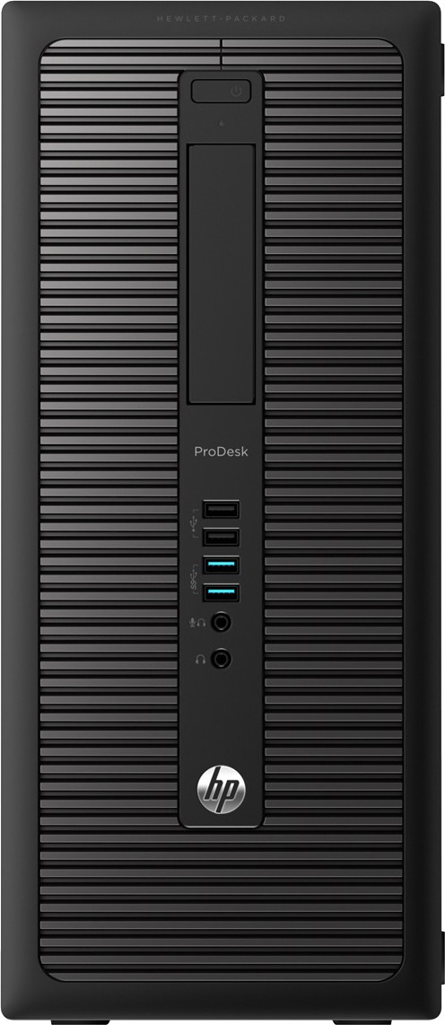 HP Desktop PC ProDesk 600 G1 TWR Desktop-PC, Intel® Core™ i3-4130, 4 GB RAM HDD, Schwarz