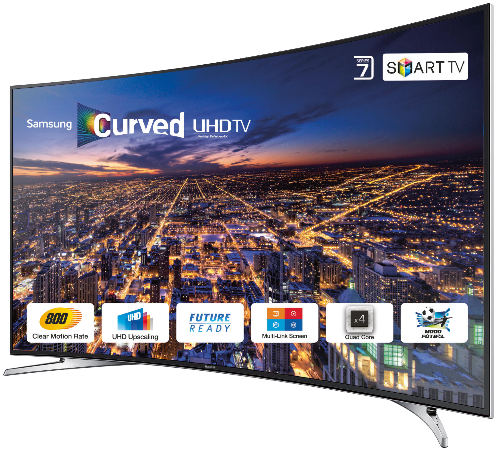 TV LED 55" - Samsung UE55HU7100 TV Curve, Ultra HD 4K, Smart TV