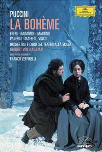 BOHEME - VARIOUS, - (DVD) (GA) LA Freni/Raimondi/Panerai/Karajan/OTSM/+
