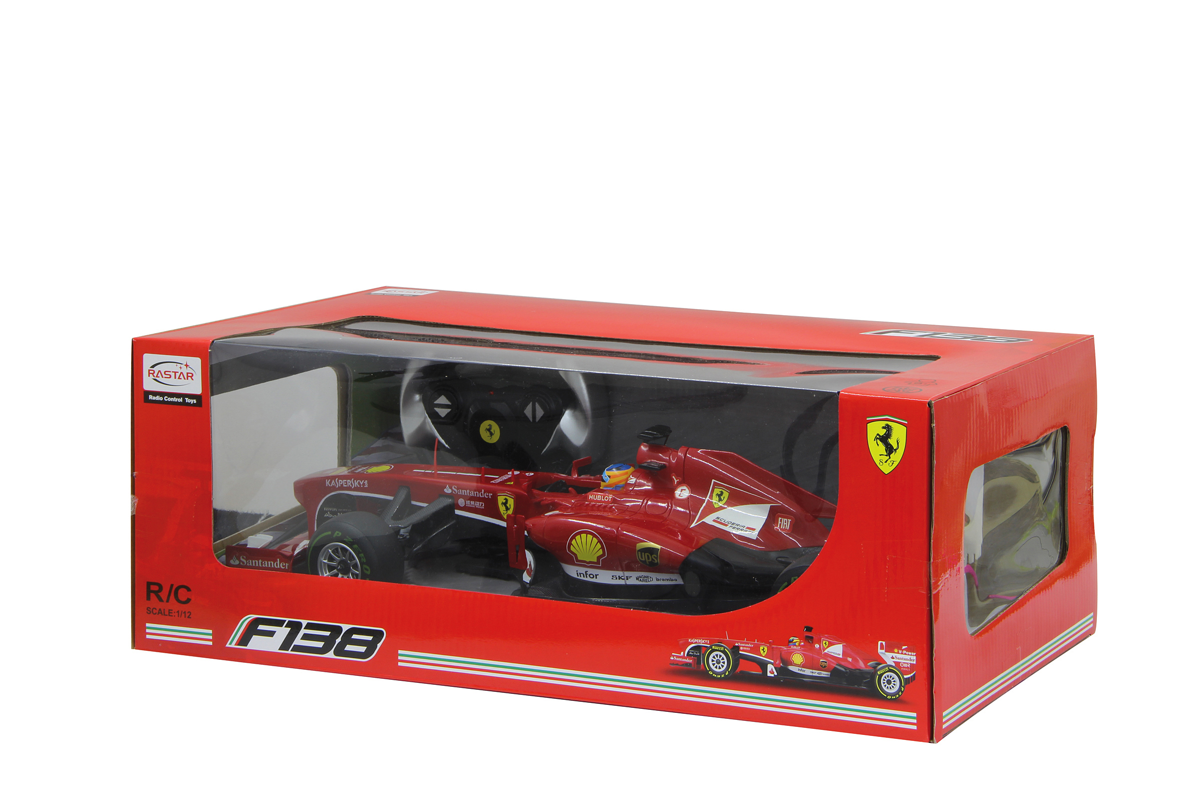 JAMARA 403090 Ferrari F1 1:12, Rot
