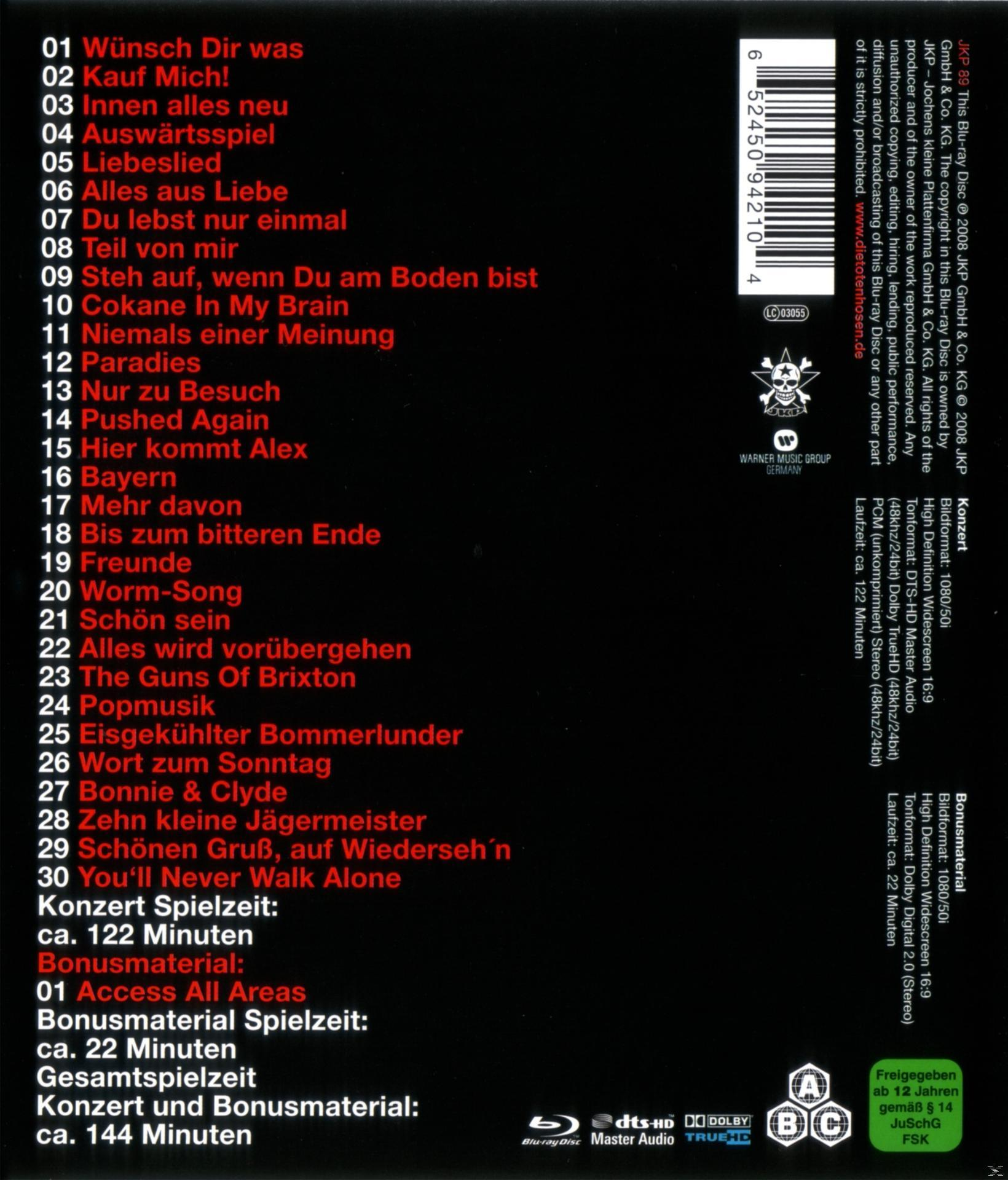 Die Toten Hosen - Hals-Und Beinbruch-Live Bei Rock Am Ring 2008  - (Blu-ray)