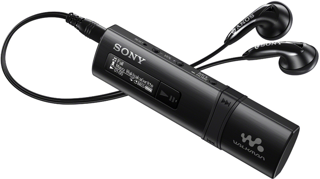 SONY NWZ-B183F Mp3-Player (4 GB, Schwarz)