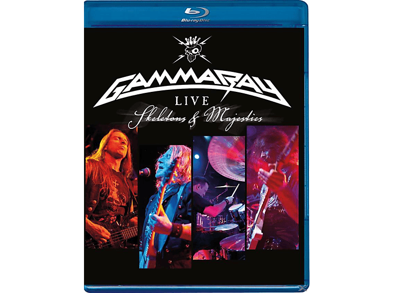 Gamma Ray - Skeletons Majesties & Live - (Blu-ray) 