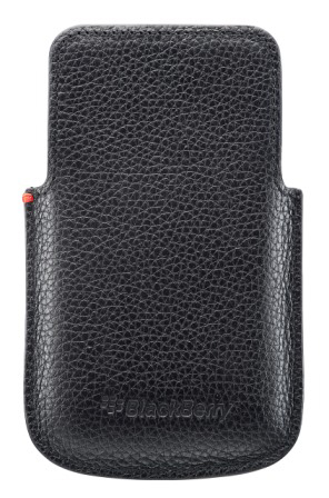 BLACKBERRY Ledertasche für Blackberry Q5, Schwarz Blackberry, schwarz, Q5