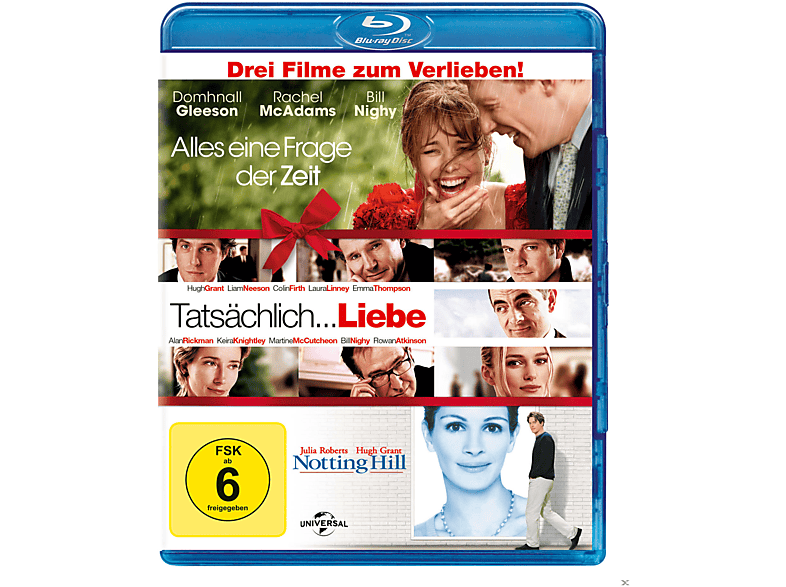 Alles eine Frage der Zeit , Tatsächlich ... Liebe , Notting Hill Blu-ray (FSK: 6)