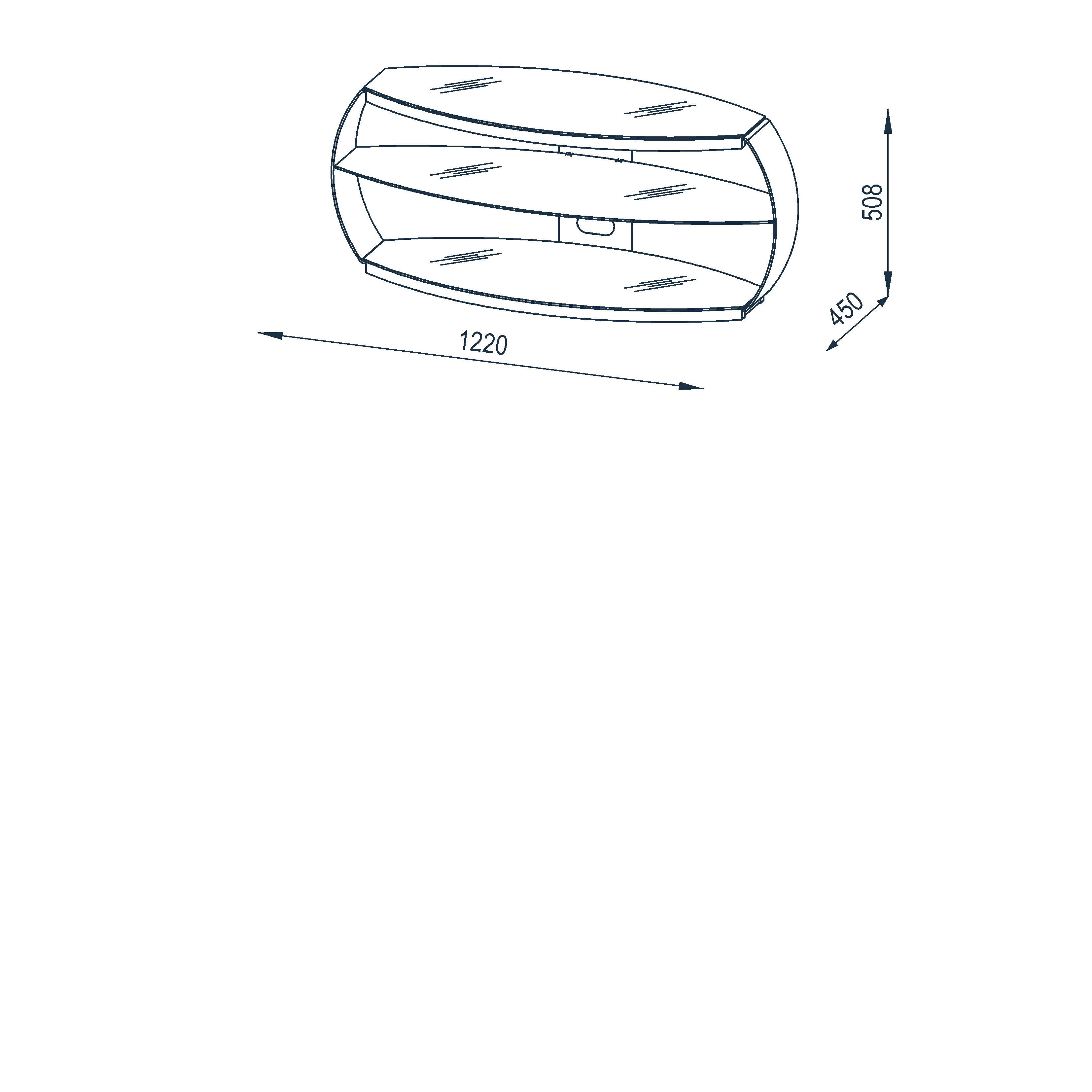 MAJA 16339405 1633 TV-Rack