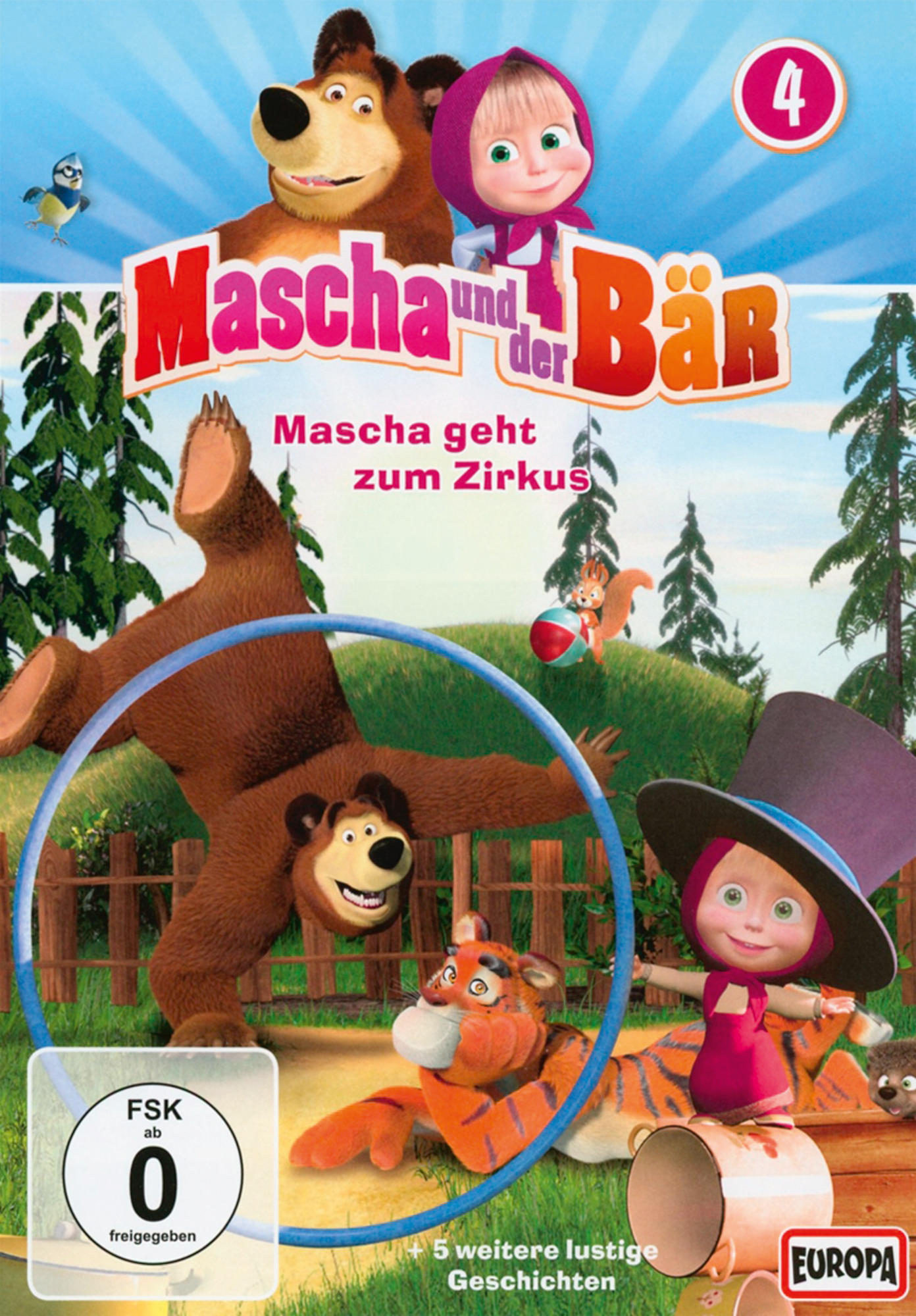 Mascha und der DVD Bär, 4 Vol