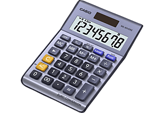 CASIO CASIO MS-80VERII - Calcolatrici da tavolo compatte - EXTRA BIG LC-Display - Argento - Calcolatrici tascabili