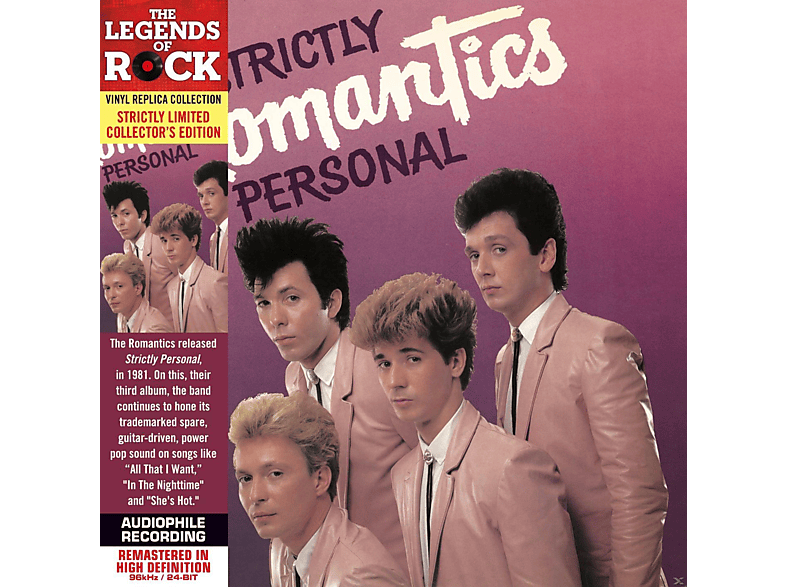 - Personal (CD) (Limited - The Replica) Romantics Strictly Vinyl