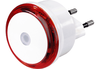 HAMA hama Basic - Luce notturna - 8 kWh - Rosso/Bianco - Luce notturna