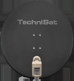 TECHNISAT Quad-LNB) SATMAN 1385/4890 Satellitenschüssel cm, 850 (85