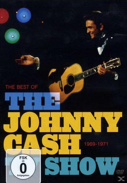DVD-Cover: Johnny Cash mit Gitarre. Text: 'The Best of The Johnny Cash Show 1969-1971'.