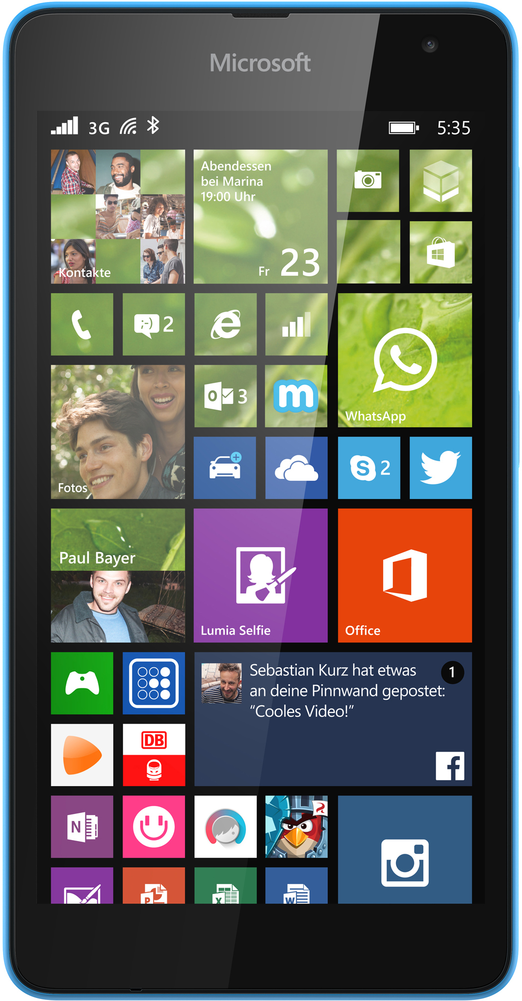 MICROSOFT Lumia 535 8 GB Cyan