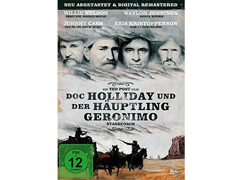 DOC HOLLIDAY UND DER HÄUPTLING GERONIMO DVD