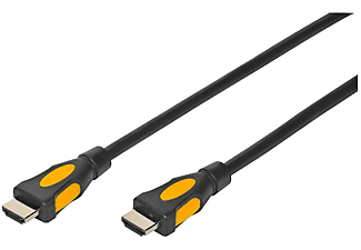 ISY IHD-3300 - Cavo High Speed HDMI con Ethernet (Nero/giallo)
