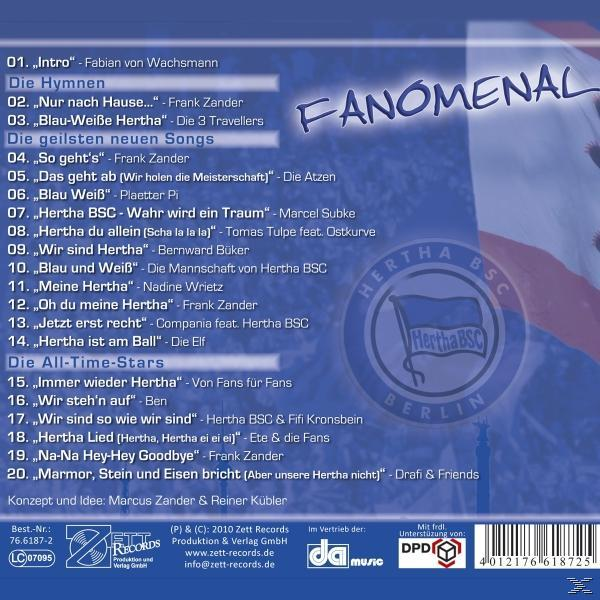 VARIOUS - Hertha Bsc-Fanomenal  - (CD)