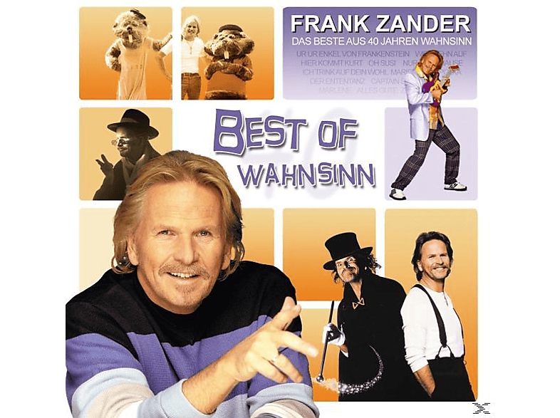 Frank Zander - Best Of Wahnsinn-Das Beste Aus 40 Jahren Wahnsin - (CD)