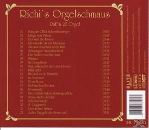 Richi's Orgelschmaus - Raffin 20 Orgel  - (CD)