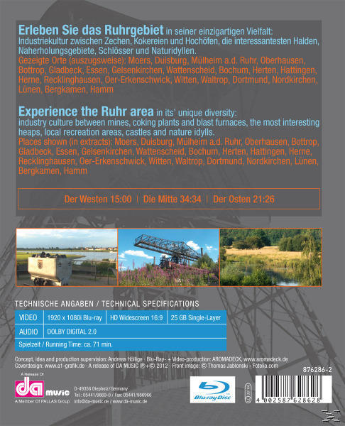 Mein Ruhrgebiet-Die Schönheit des Reviers Blu-ray