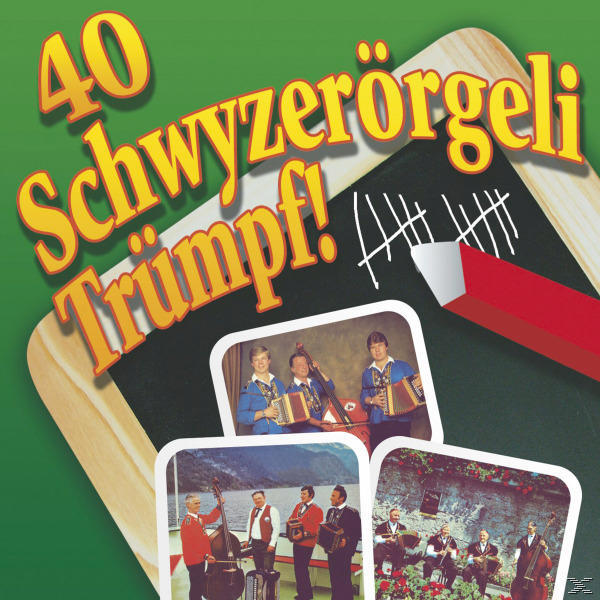 VARIOUS - Trümpf! (CD) Schwyzerörgeli 40 