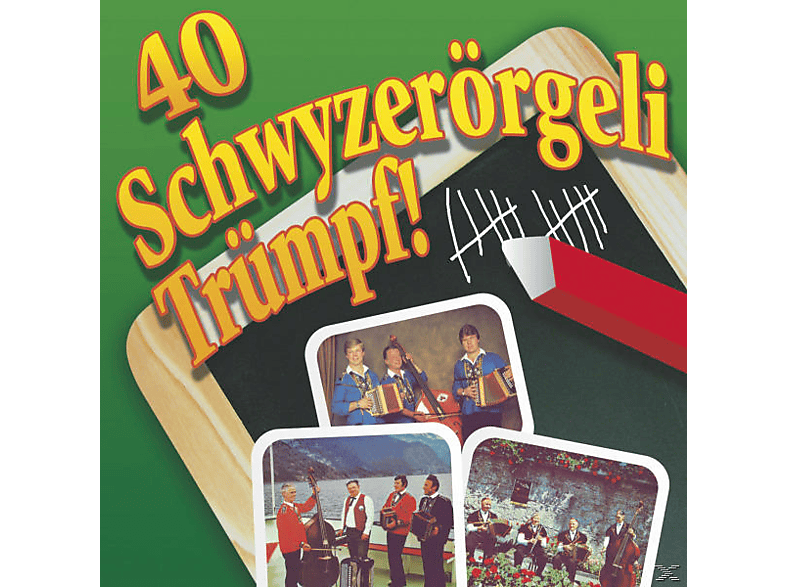 VARIOUS - 40 Schwyzerörgeli Trümpf!  - (CD) | Schlager & Volksmusik CDs