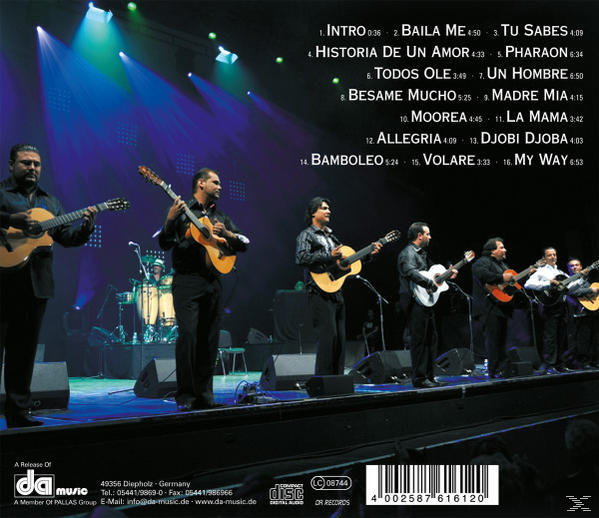 The Gypsies - Live At The Olympia  - (CD)