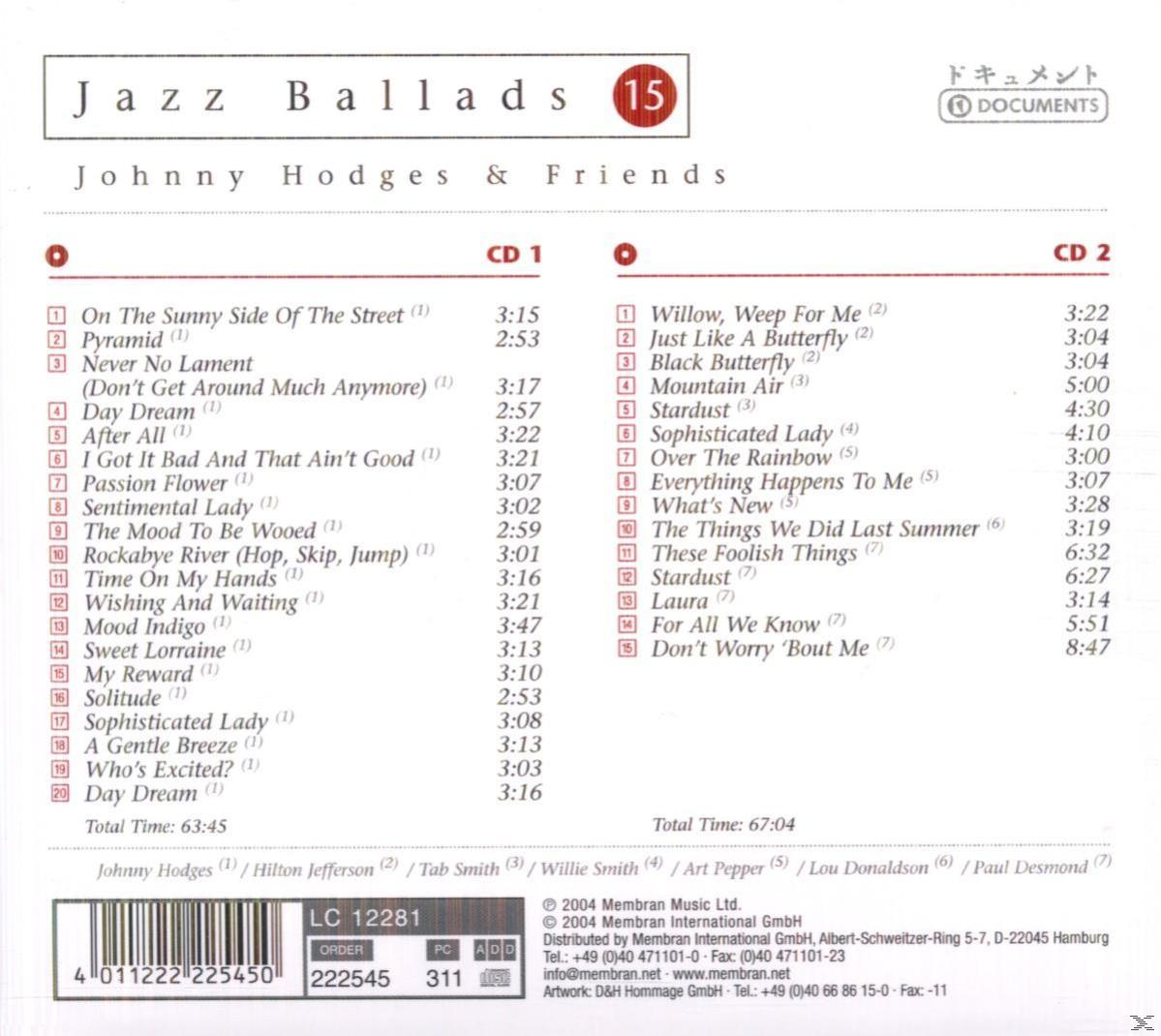 Johnny Hodges - Jazz Ballads 15  - (CD)