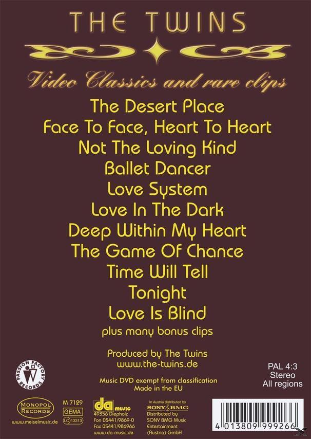 The Twins - Video Classics And Rare Clips  - (DVD)