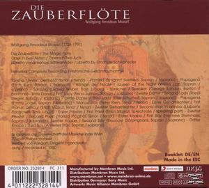 Herbert von Karajan - Mozart-Die Zauberflöte  - (CD)