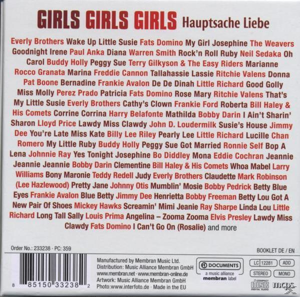 Various Oldies - Girls Girls Girls Hauptsache Liebe  - (CD)