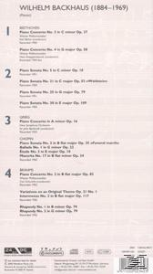 Böhm, Wilhelm Backhaus, Wp, Nso - Wilhelm Backhaus (Various)  - (CD)