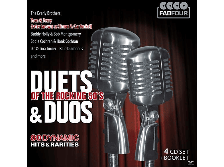 The Of - & - & Duets Duos (CD) Marlo/Tom&Jerry/Simon&Garfunkel/Various Rocking Anka 50\'s
