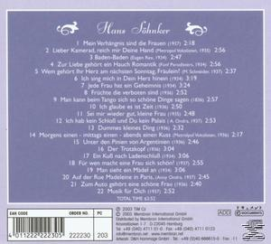 - - (CD) 22 Rare Hans Söhnker Chansons