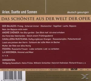 VARIOUS - Der Bajazzo/Cavalleria Rusticana/Fedora  - (CD)