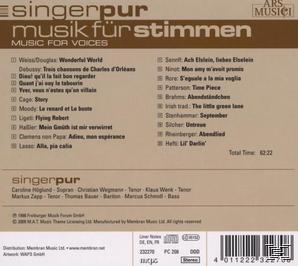 Singer Pur - Musik Für Stimmen  - (CD)