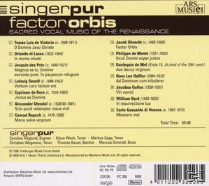VARIOUS - Factor Orbis  - (CD)