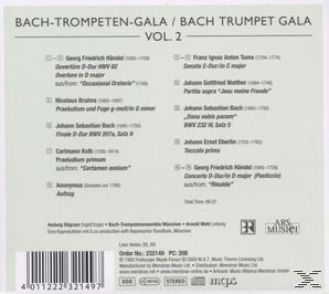 Bach-trompetenensemble München & Mehl - Bach-Trompeten-Gala Vol.2  - (CD)