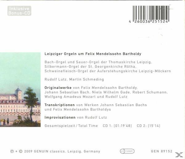 Schmeding & Lutz - THE MENDELSSOHN ORGANS IN LEIPZIG  - (CD)