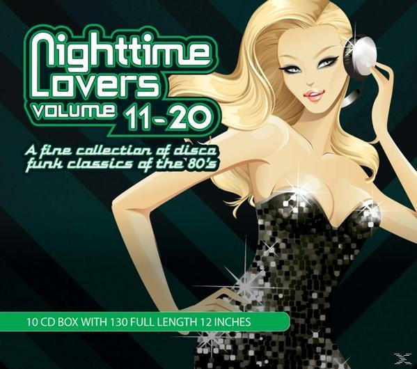 VARIOUS - Nighttime Lovers 11-20 (CD) Box 
