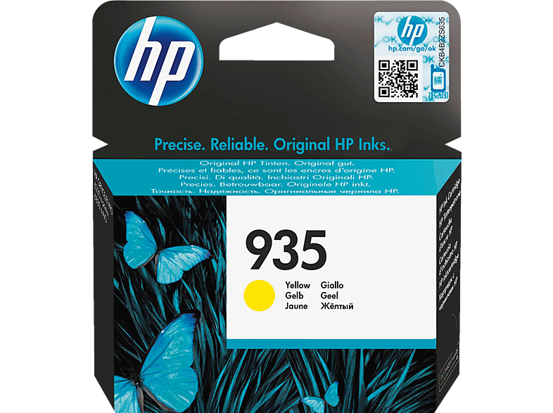 HP 935 Tintenpatrone Gelb (C2P22AE)