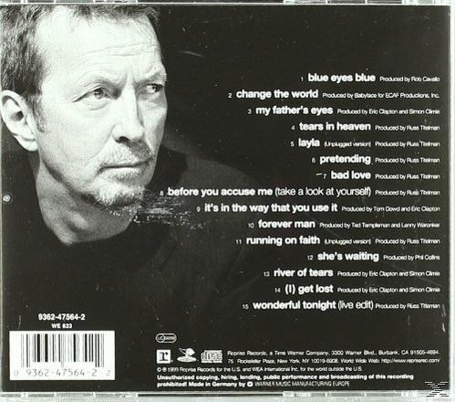 Rückseite eines CD-Covers mit Texten, Gesicht des Künstlers und Text, einschließlich Songtiteln und Albuminfo.