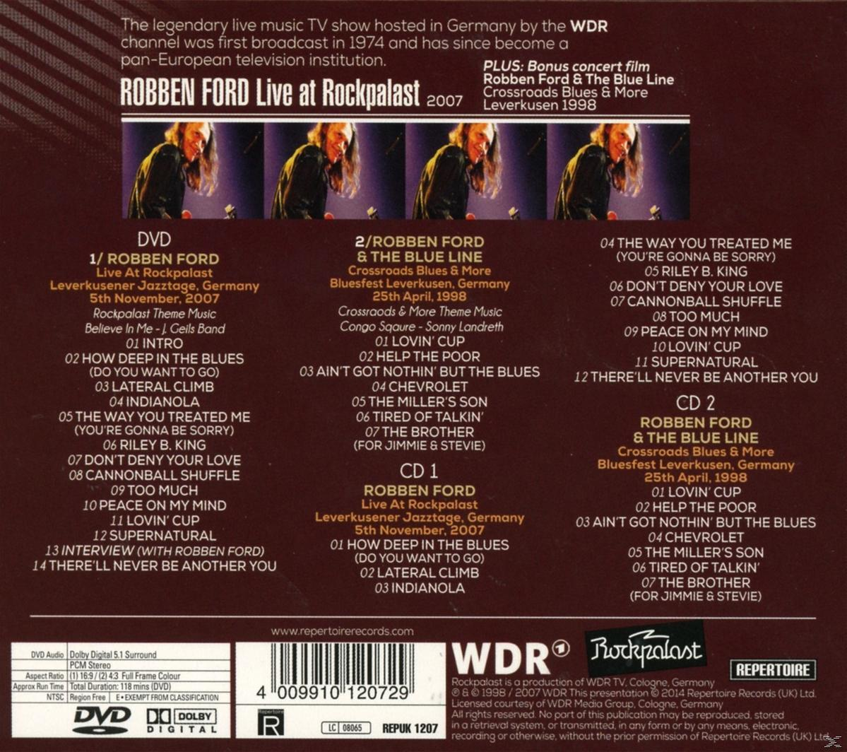 Robben Ford - Live At Rockpalast 1998 & 2007  - (CD + DVD Audio)