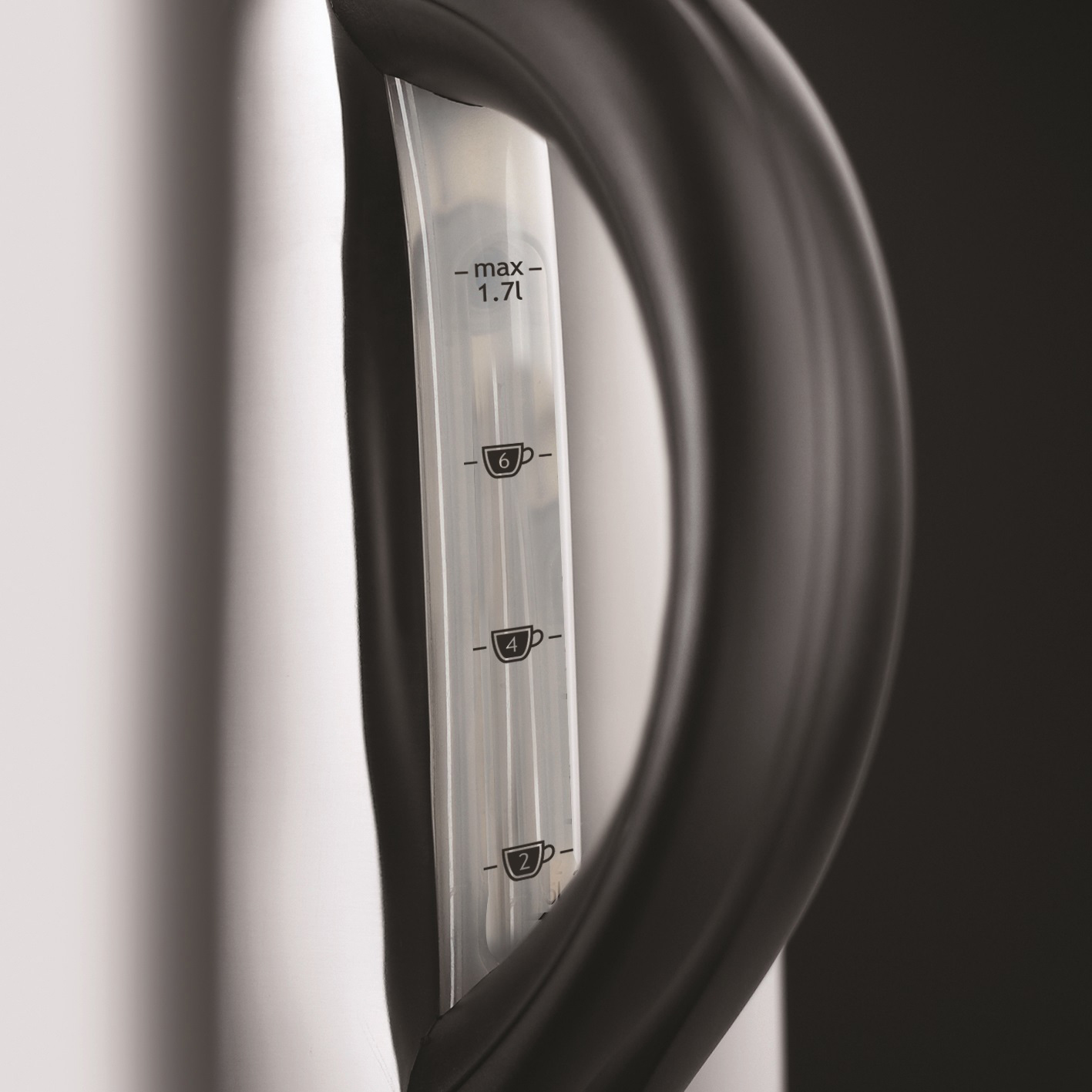 RUSSELL HOBBS 20190-70 Chester Wasserkocher, Edelstahl/Schwarz