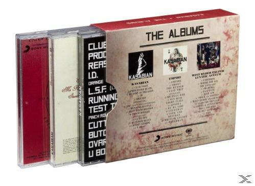 Box-Set von Musikalben mit Kassetten darin.