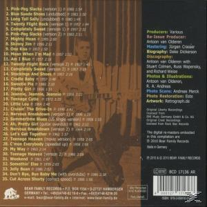 Egy gitáros férfi album borítója, sok dal van felsorolva a borító hátulján.