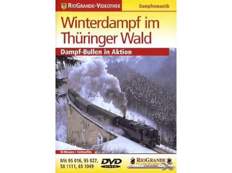 RioGrande-Videothek - Winterdampf im Thüringer Wald DVD